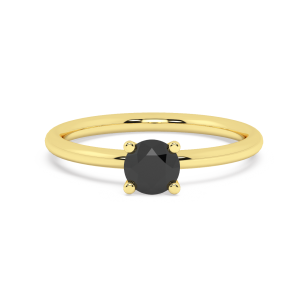 טבעת הקסם יהלום שחור