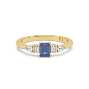 טבעת מיאל ספיר כחולה